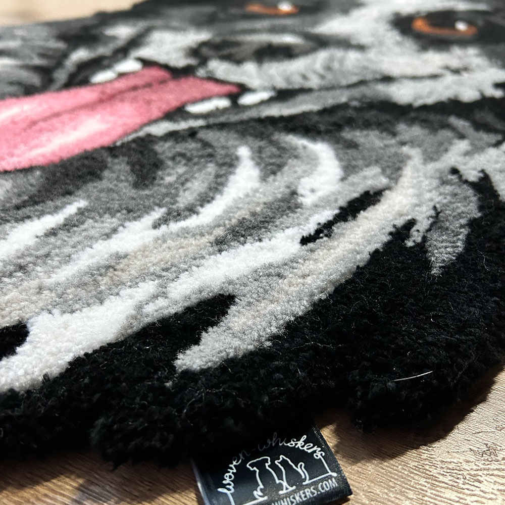 custom tufted dog rug