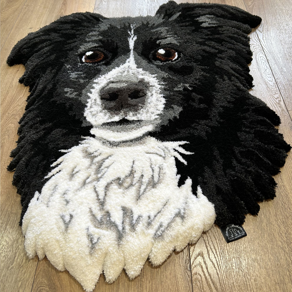 handmade dog portrait